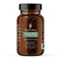 Wood Rx supplement bottle labeled 'Wood & Water Wood Rx'